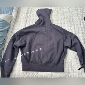 Fleo essence crop zip up hoodie